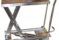 catégories Hydro-Levage - Table élévatrice manuelle inox 304 100 et 200 kg