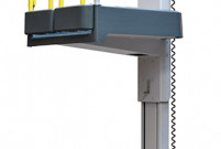catégories Hydro-Levage - Mini nacelle à mât vertical semi-électrique hauteur de travail jusqu'à 3500 mm